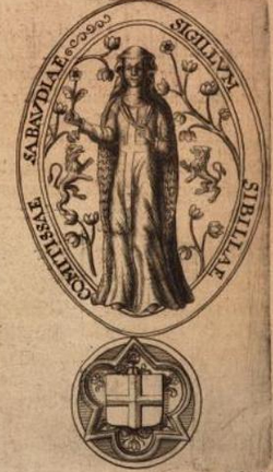 Sibilla de Baugé, Lady of Bâgé
